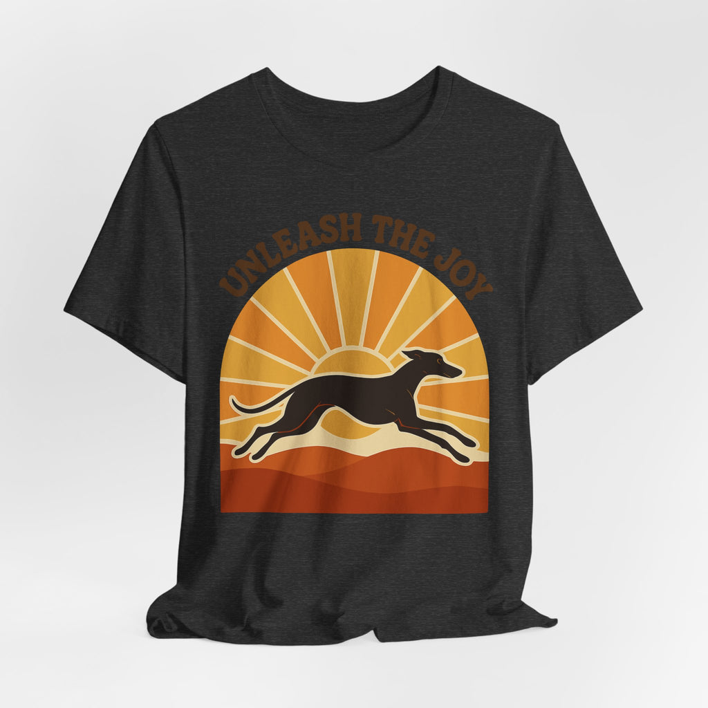 Greyhound Unleash the Joy Tee