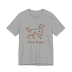 Irish Setter Drawn to You Line Art Tee