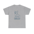 Happy Is My Resting Face - Funny Corgi Tee