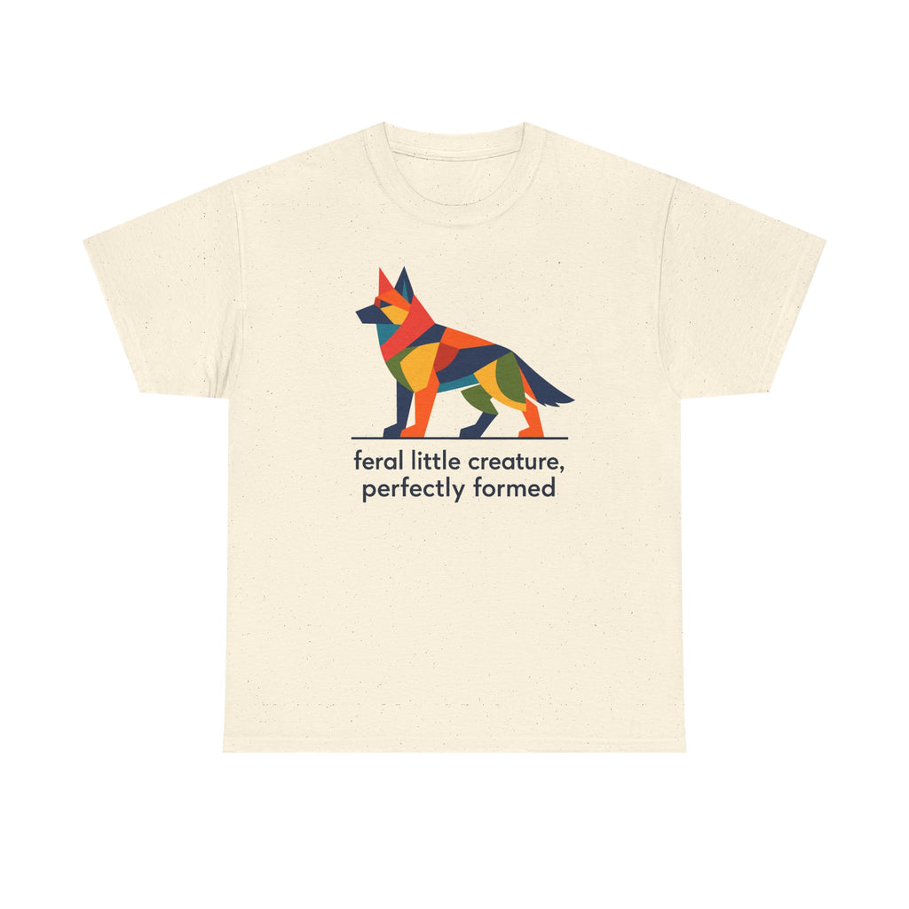 Abstract Feral German Shepherd T-Shirt