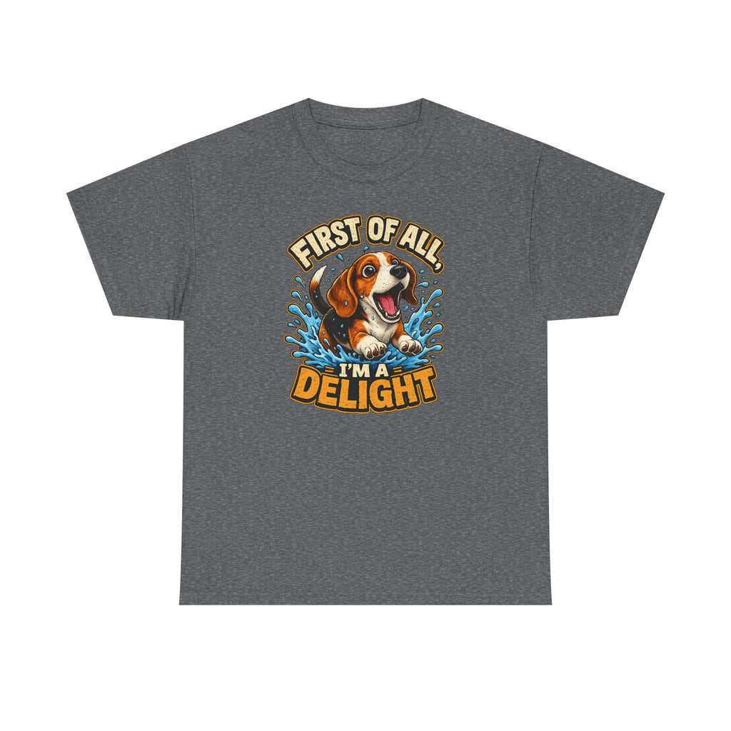 Delightful Beagle Splash T-Shirt