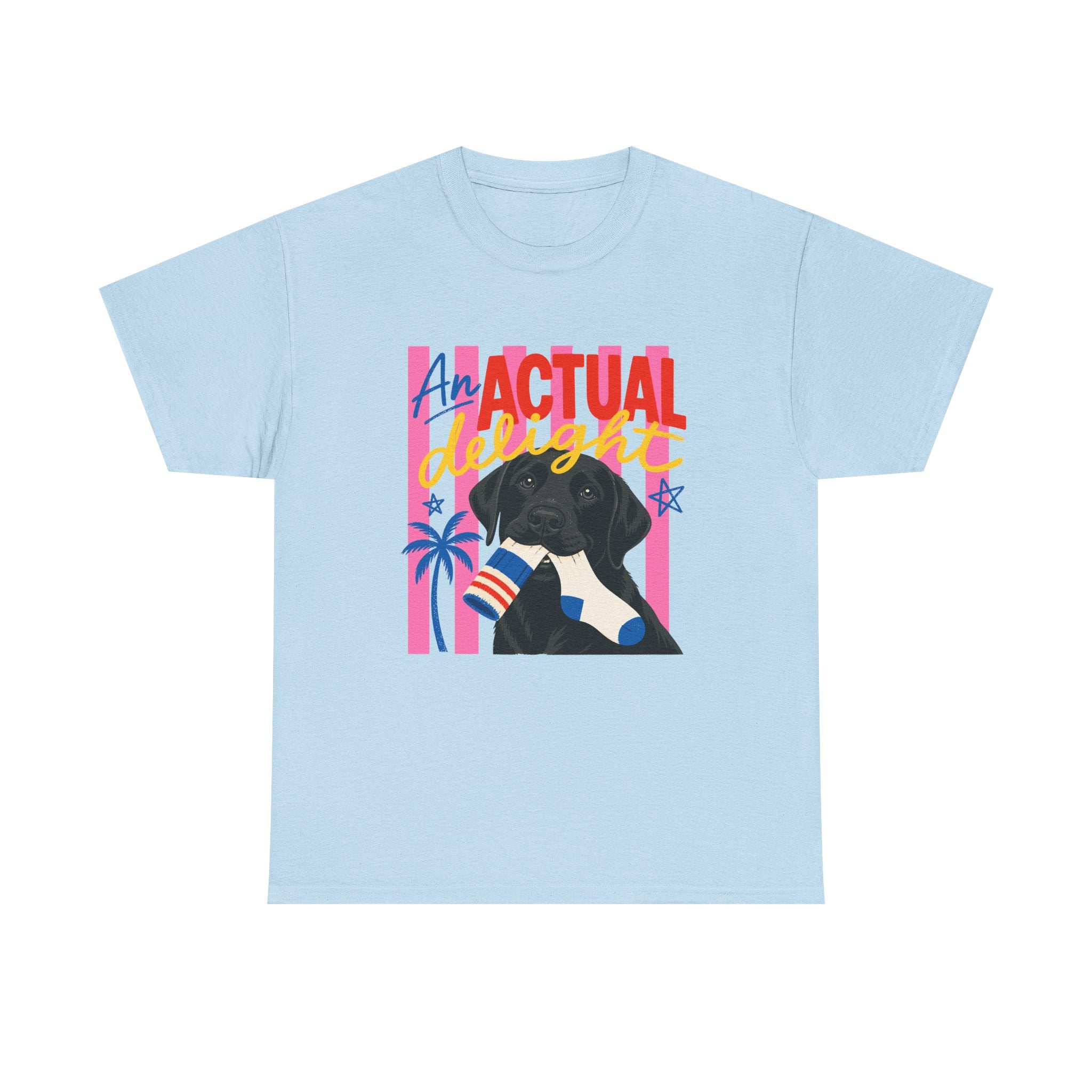 An Actual Delight Lab Pup Graphic T-Shirt