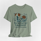 Brittany Spaniel Structural Engineer, Couch Division Tee