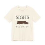 Chocolate Lab Sighs Fluently Tee