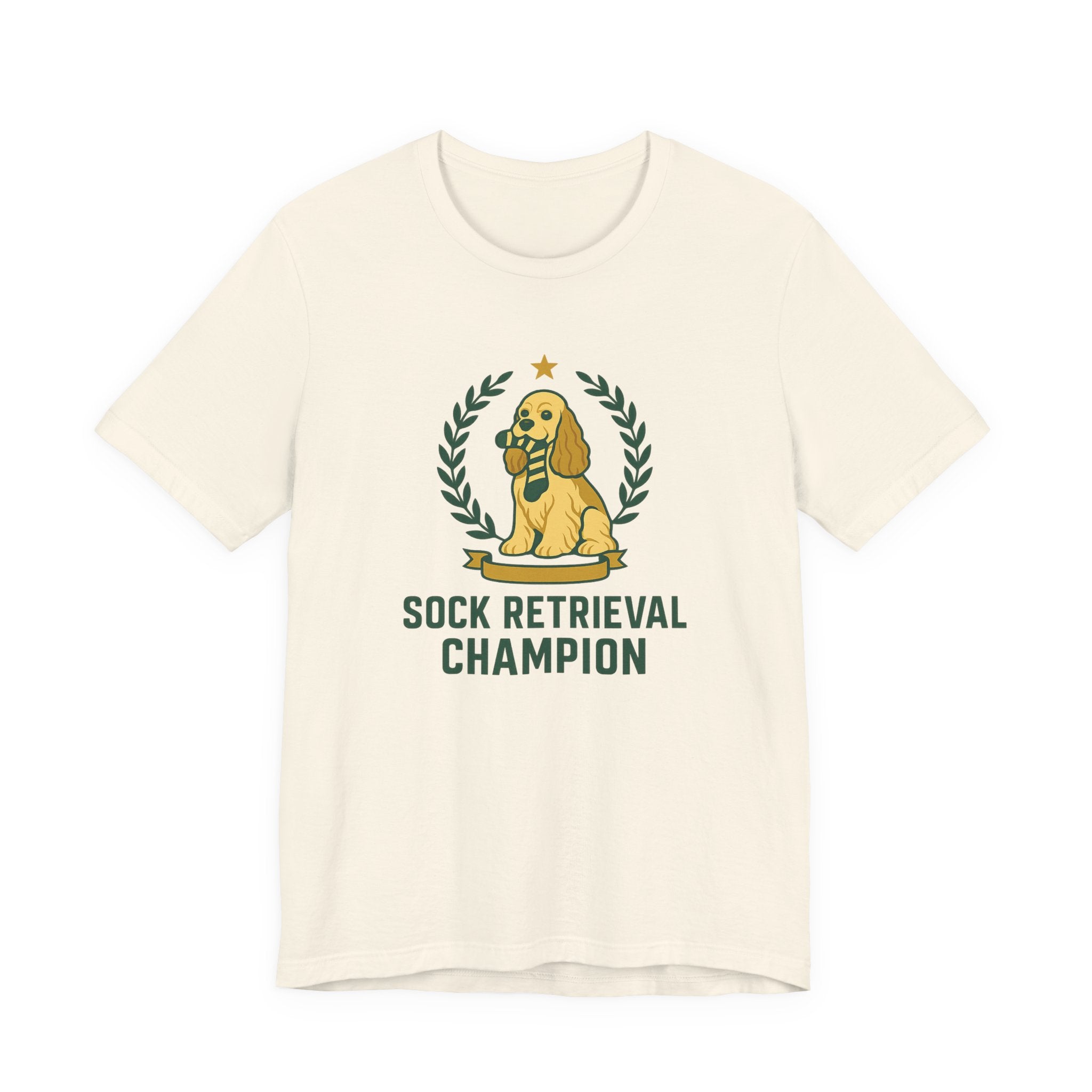 Cocker Sock Retrieval Champion Tee
