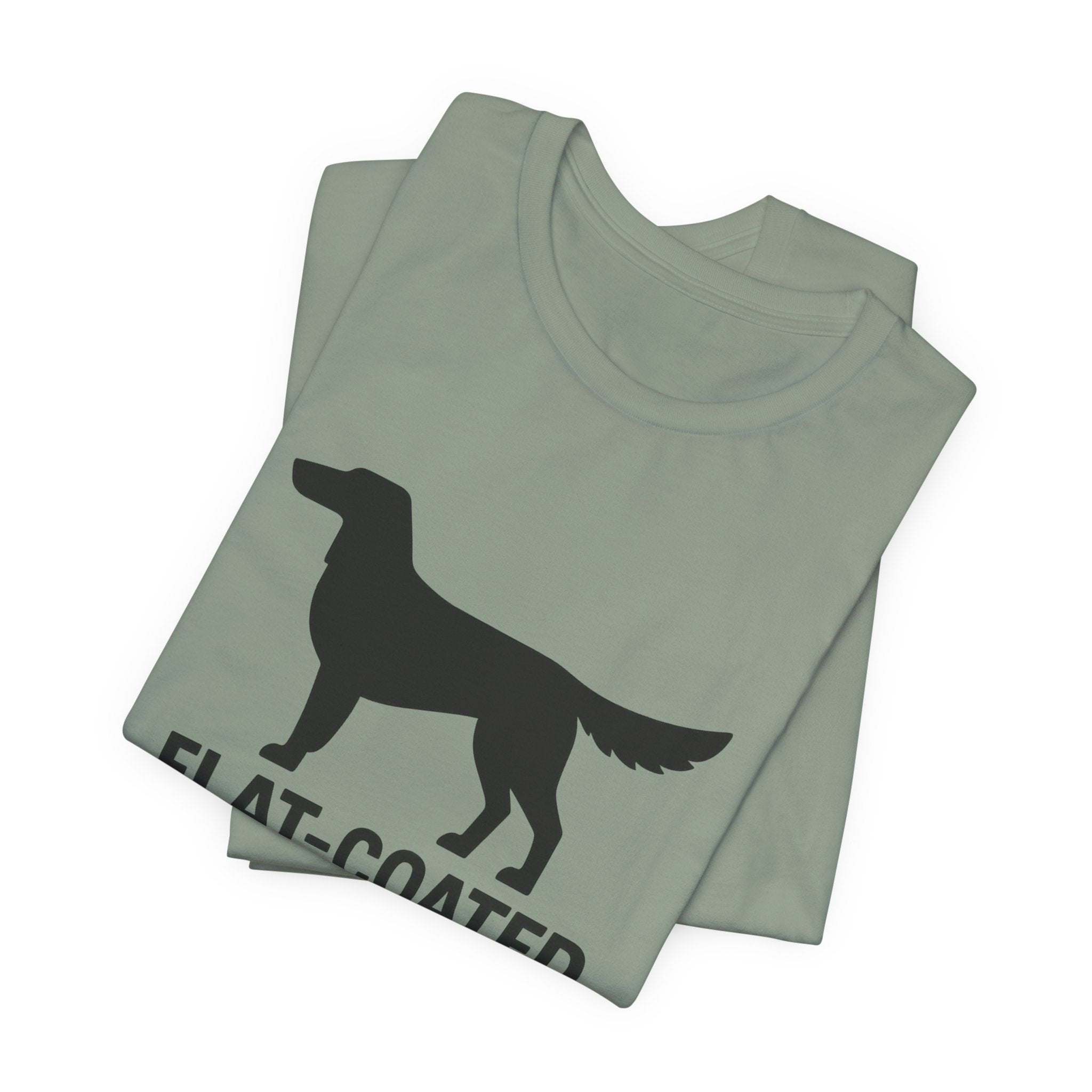 Flat-Coated Retriever Silhouette Tee