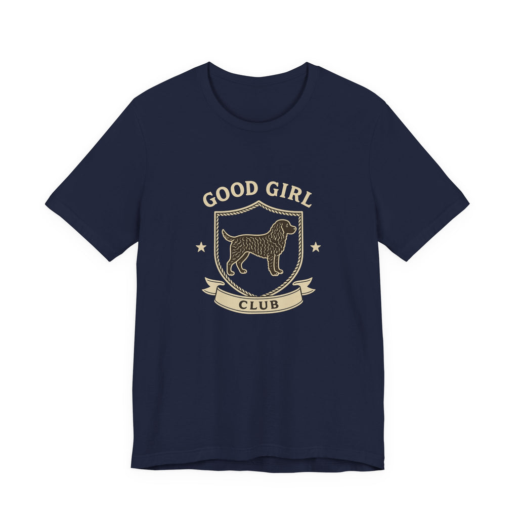 American Water Spaniel Good Girl Club Tee