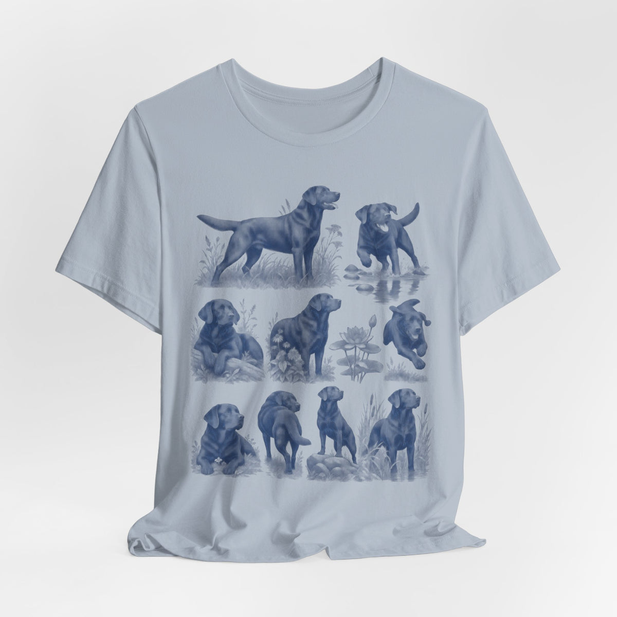 Indigo Labrador Collage T-Shirt