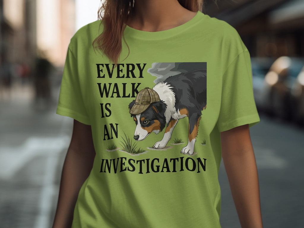Every Walk is an Investigation Graphic Tee