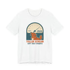 Nova Scotia Duck Tolling Retriever Scream Decibel Meter Tee