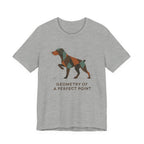 German Shorthaired Pointer Geometry of a Perfect Point Tee