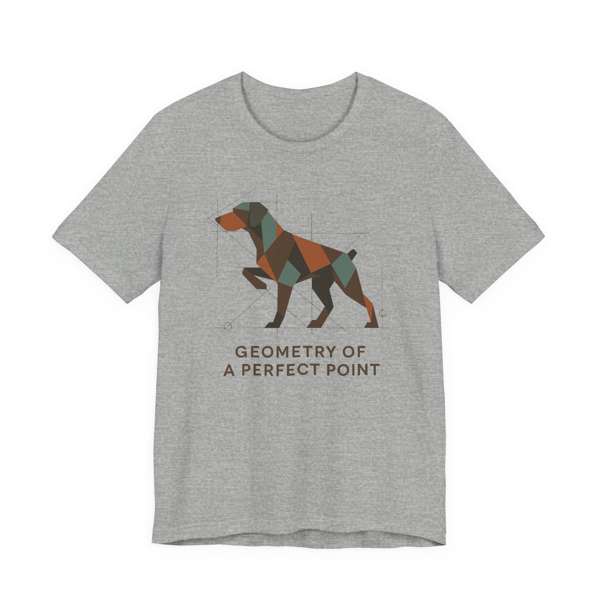 German Shorthaired Pointer Geometry of a Perfect Point Tee