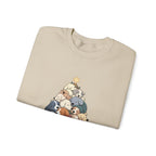 Sleeping Dogs Stacked Christmas Tree Funny Holiday Sweatshirt