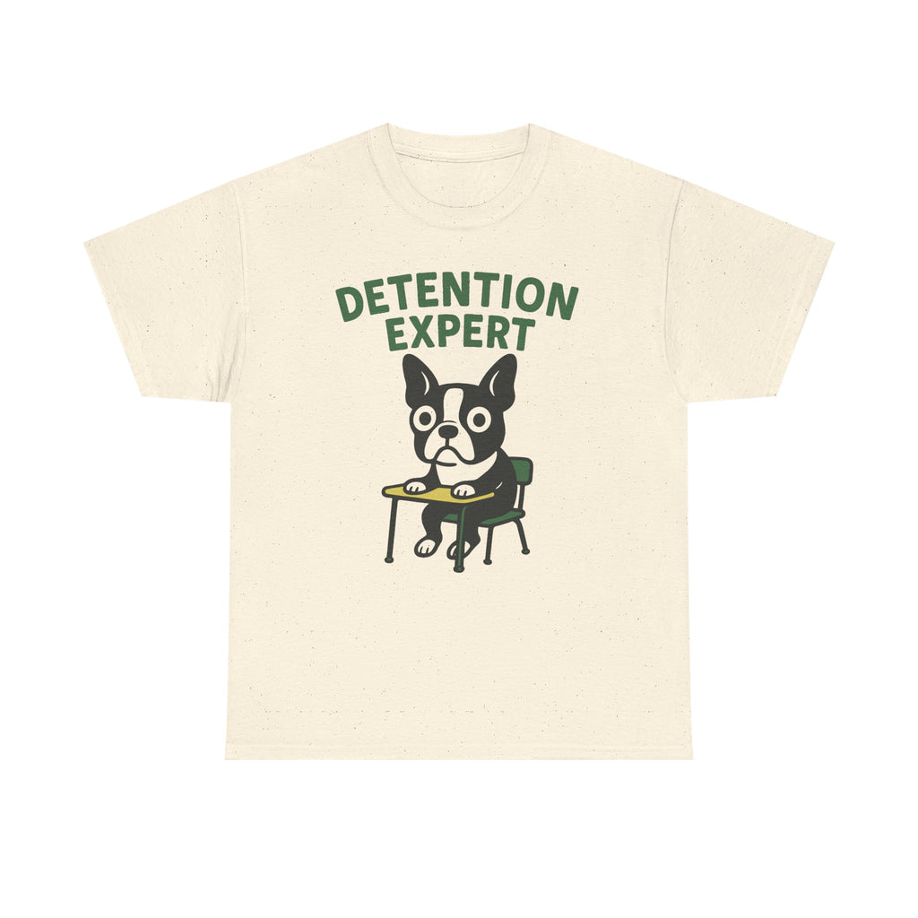 Boston Terrier Detention Expert Tee