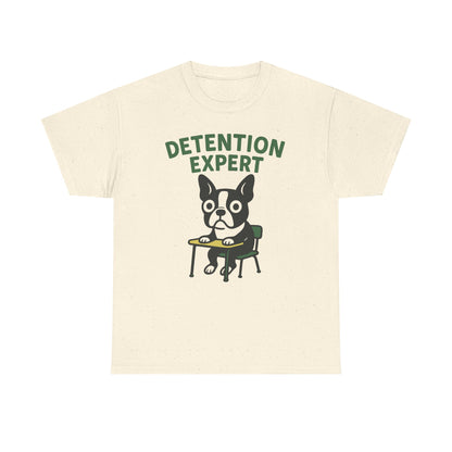Boston Terrier Detention Expert Tee