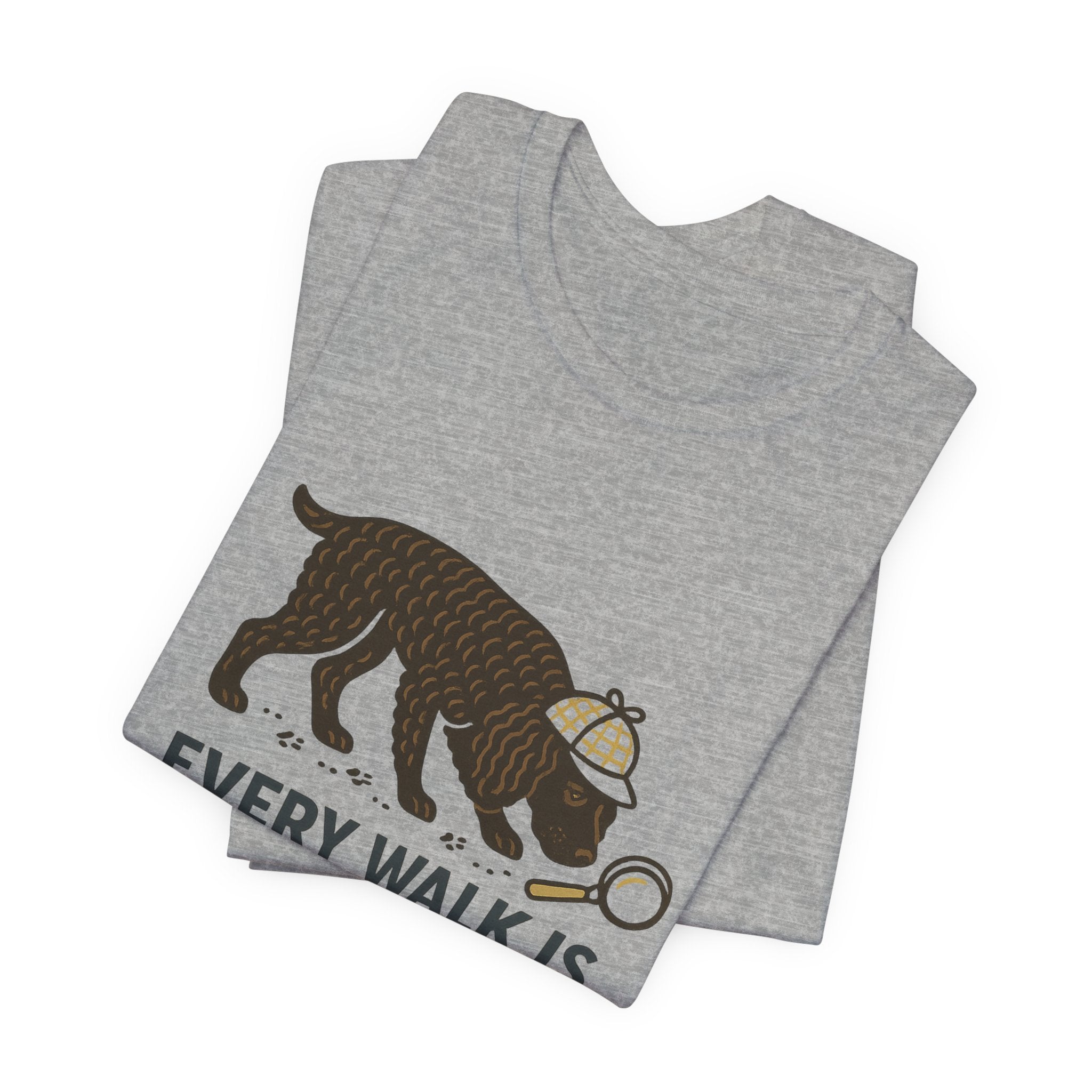 American Water Spaniel Every Walk Is An Investigation Tee
