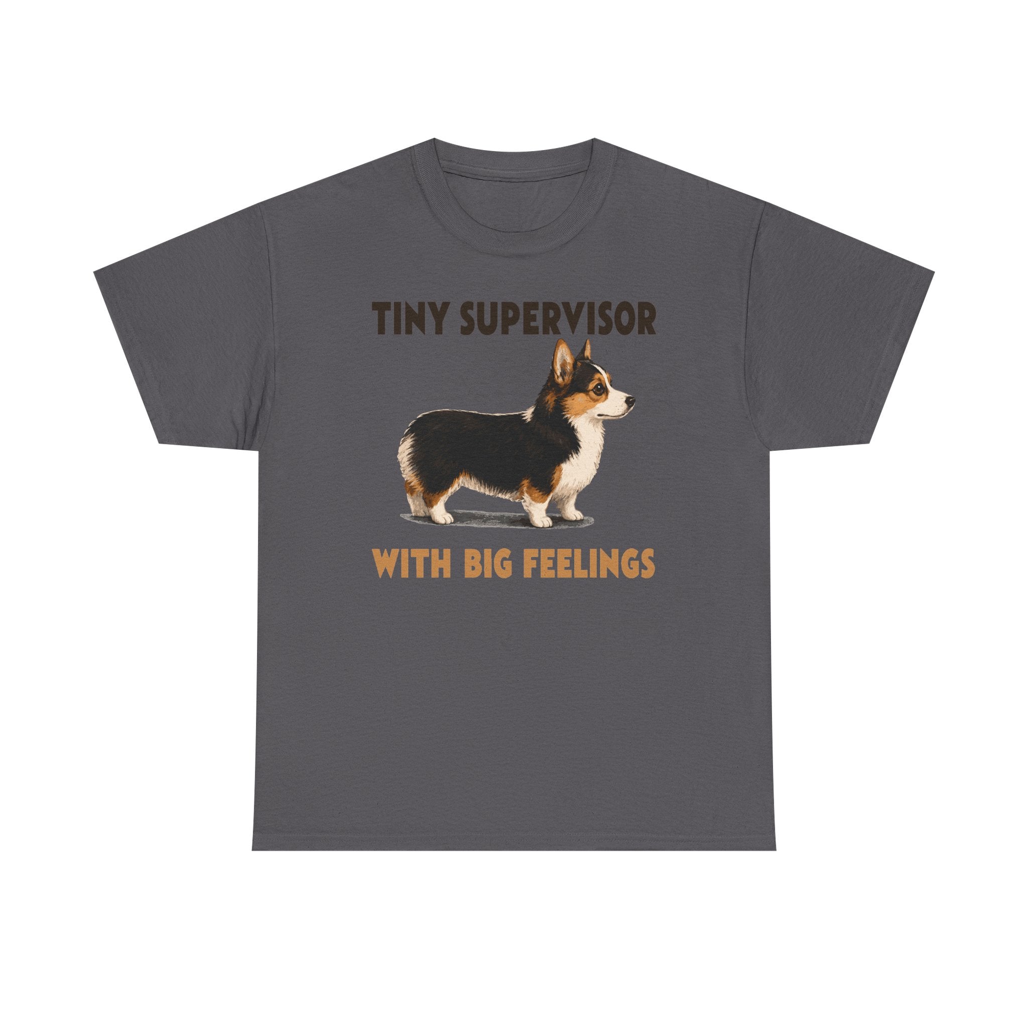 Tiny Supervisor Corgi T-Shirt