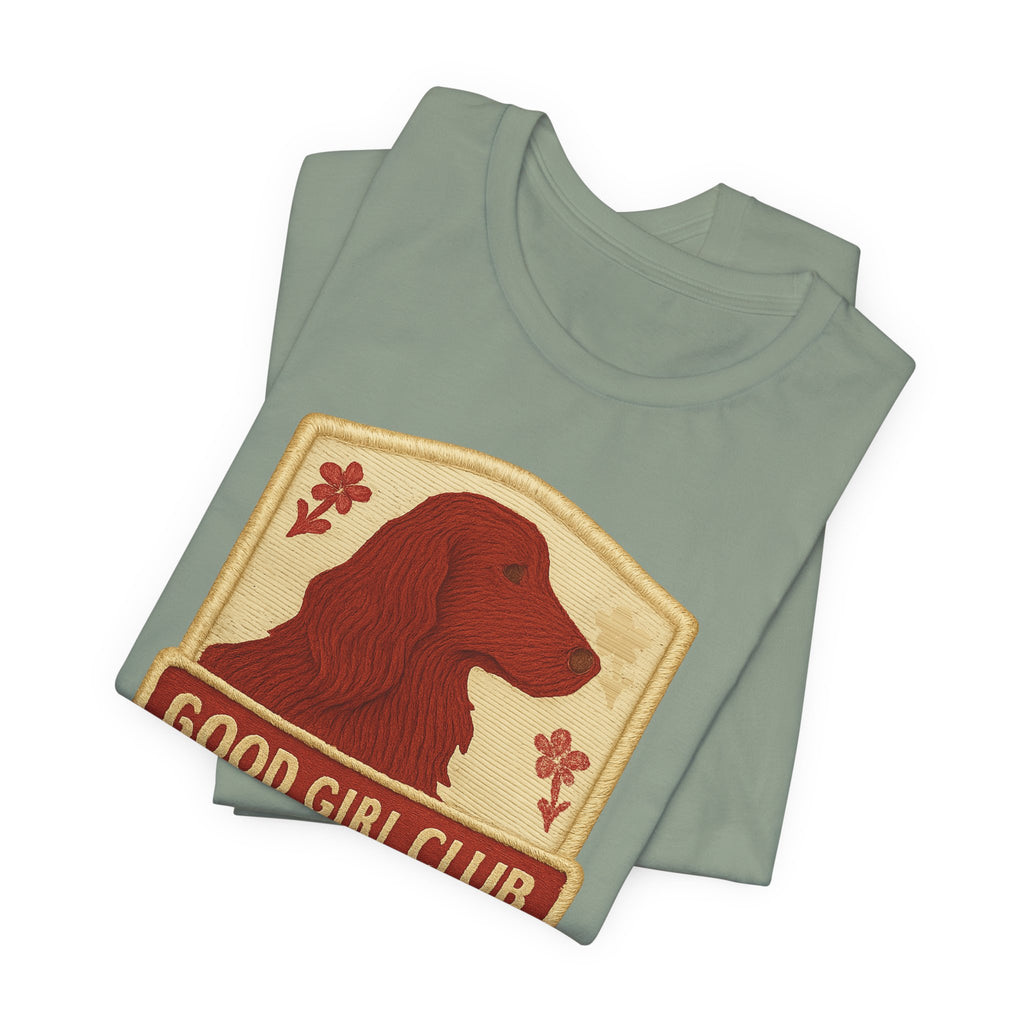 Irish Setter Good Girl Club Tee