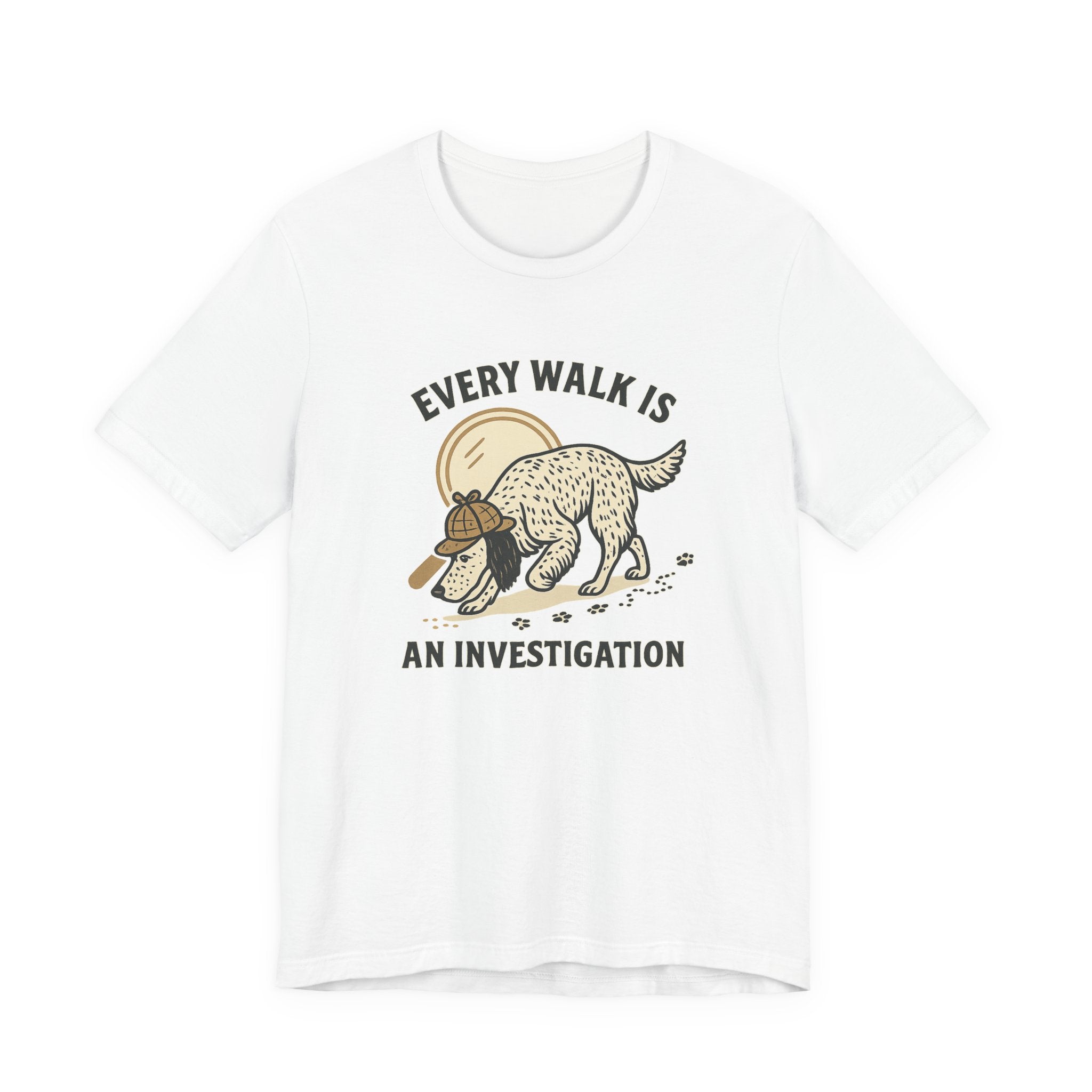 English Setter Every Walk Is an Investigation Tee