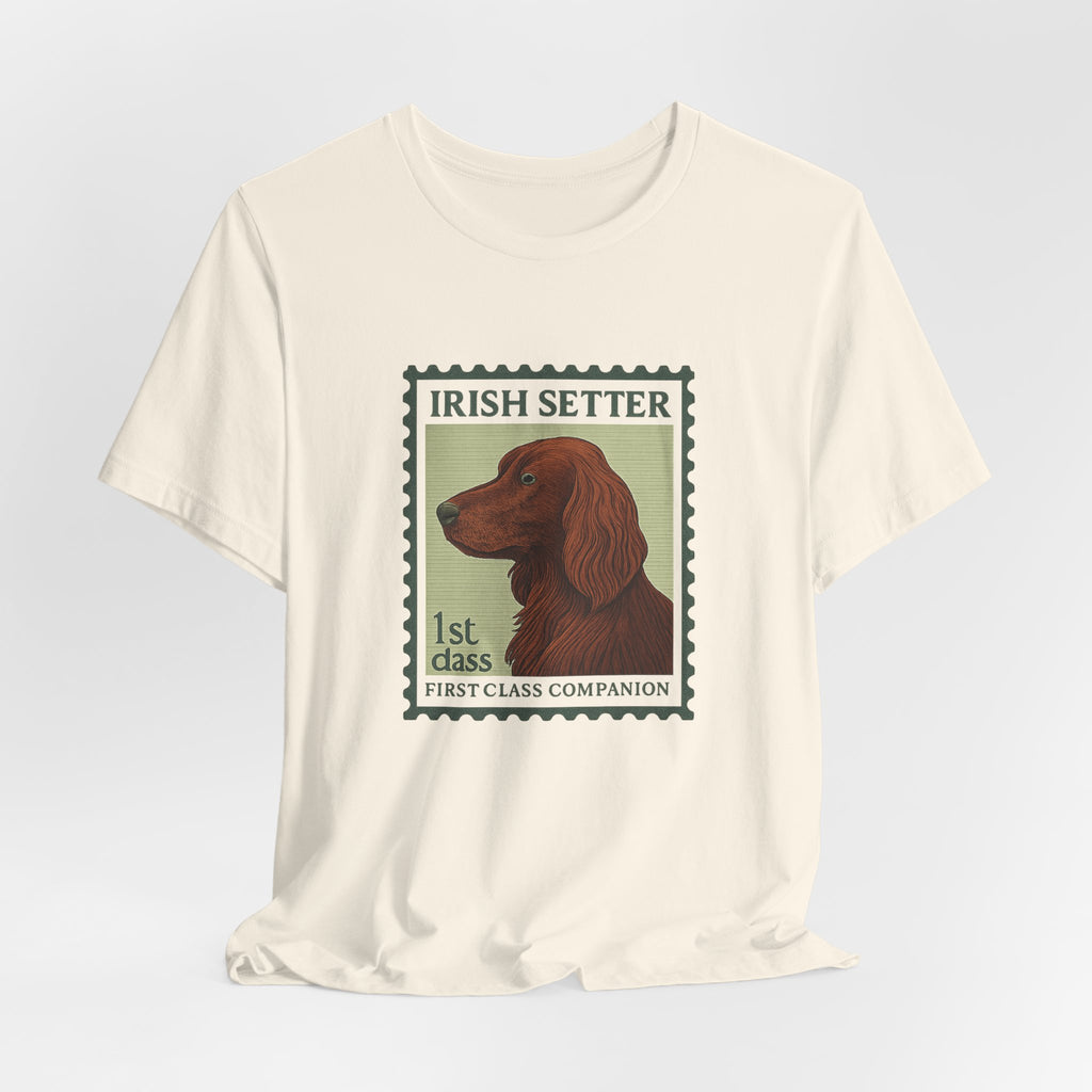 Irish Setter First Class Stamp Tee