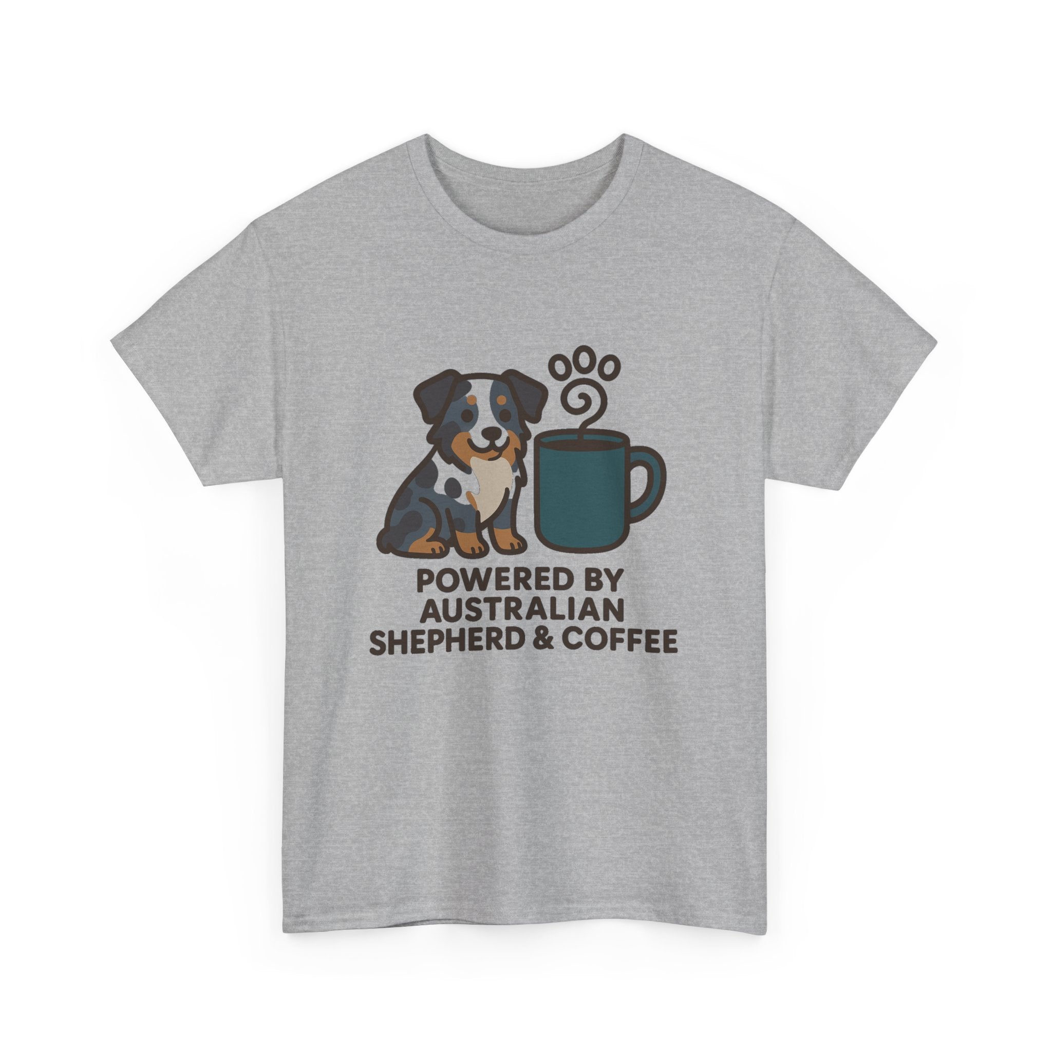 Powered By Aussie & Coffee T-Shirt