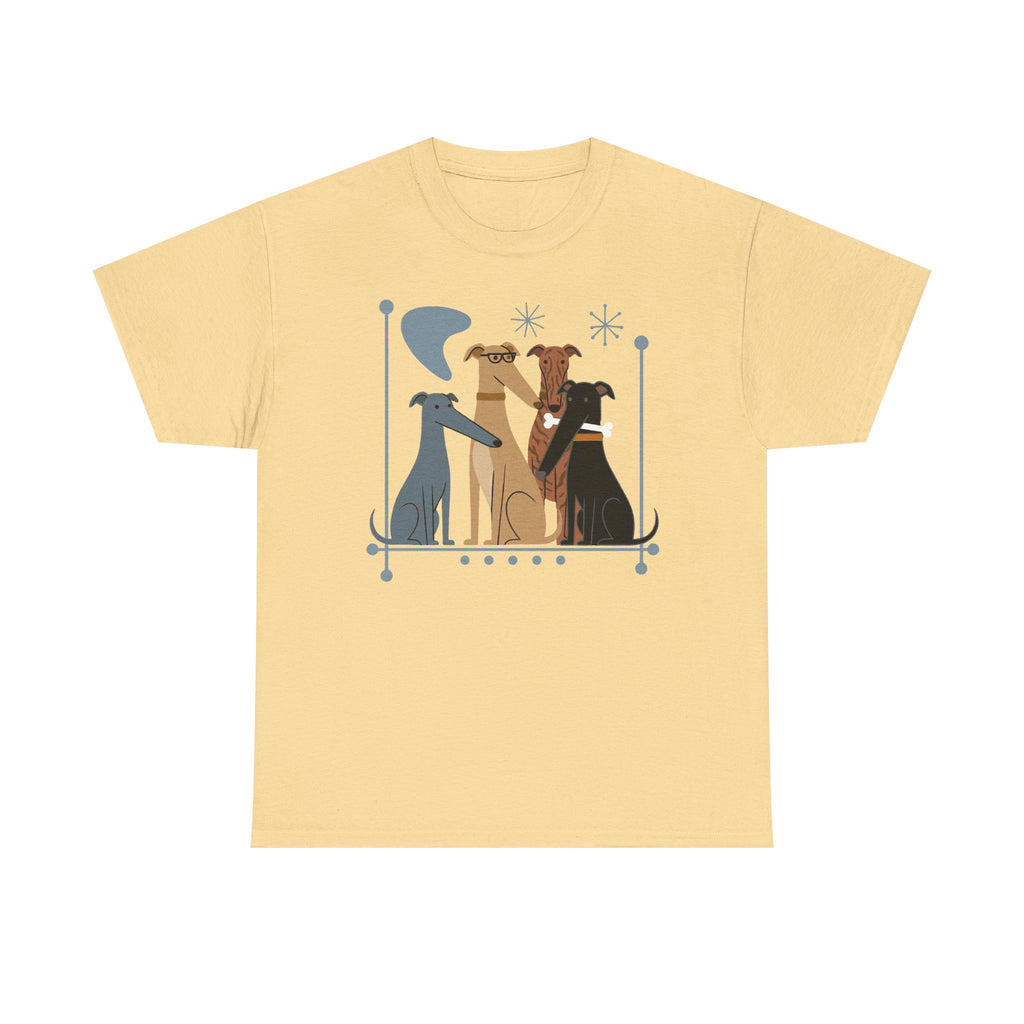 The Pack: Mid-Century Greyhound T-Shirt