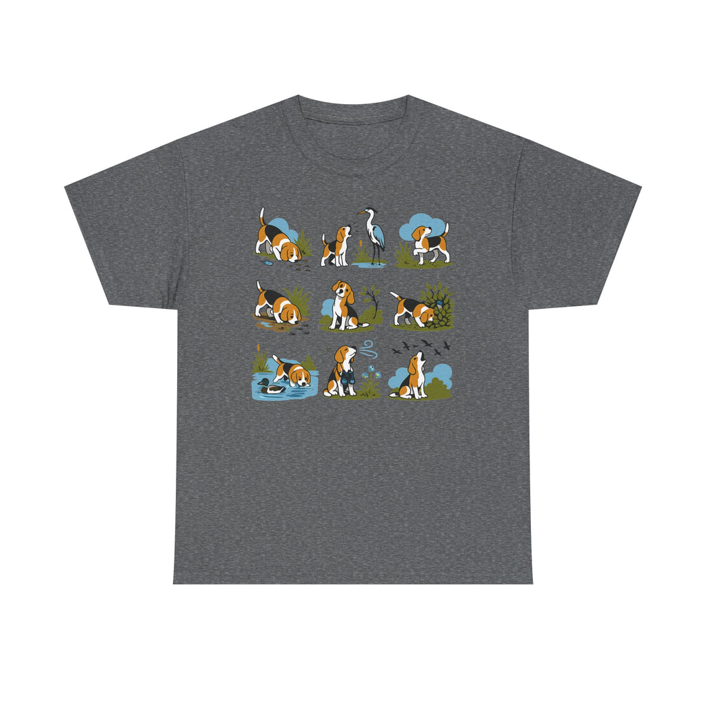 Whimsical Beagle Explorer T-Shirt