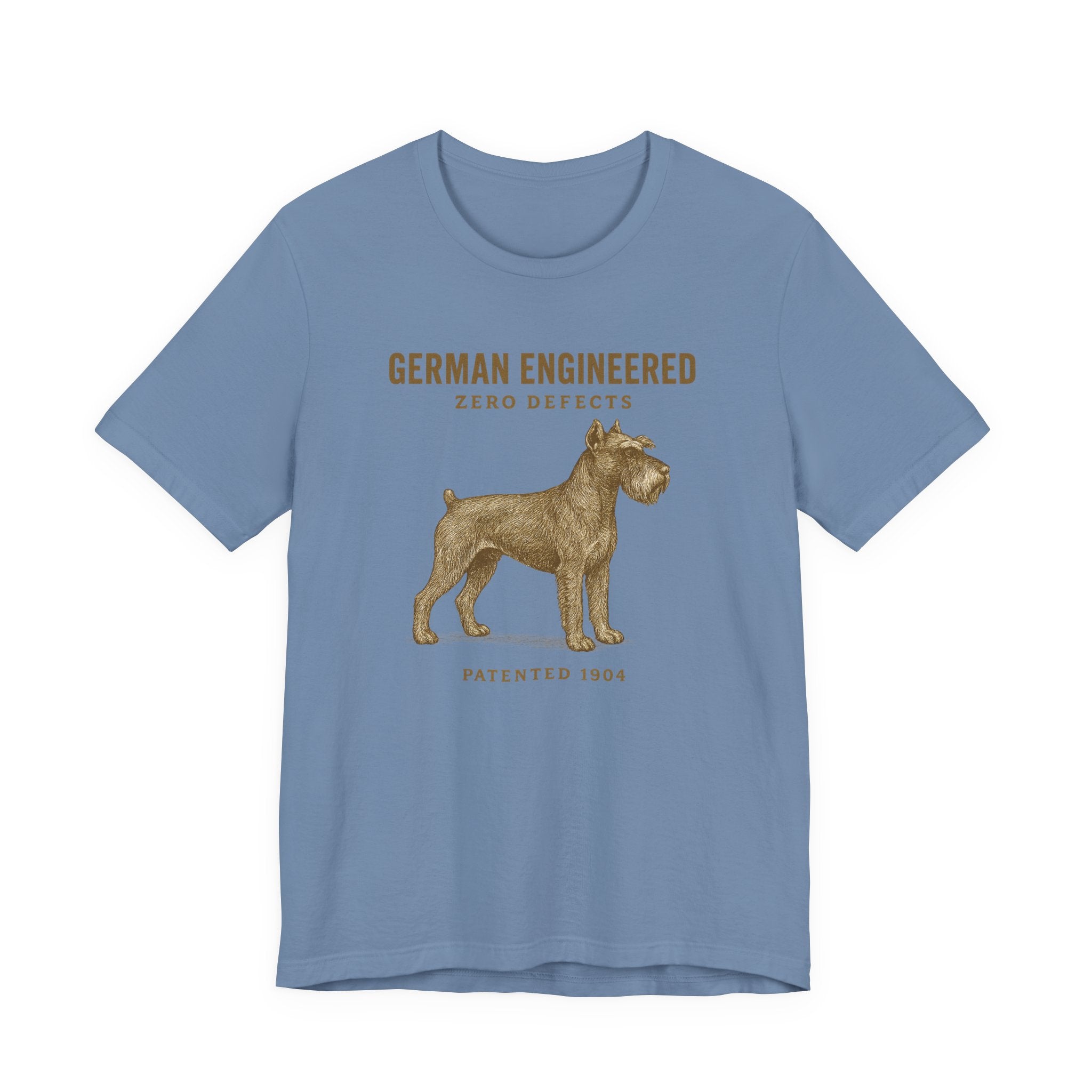 German Engineered Zero Defects Schnauzer T-Shirt