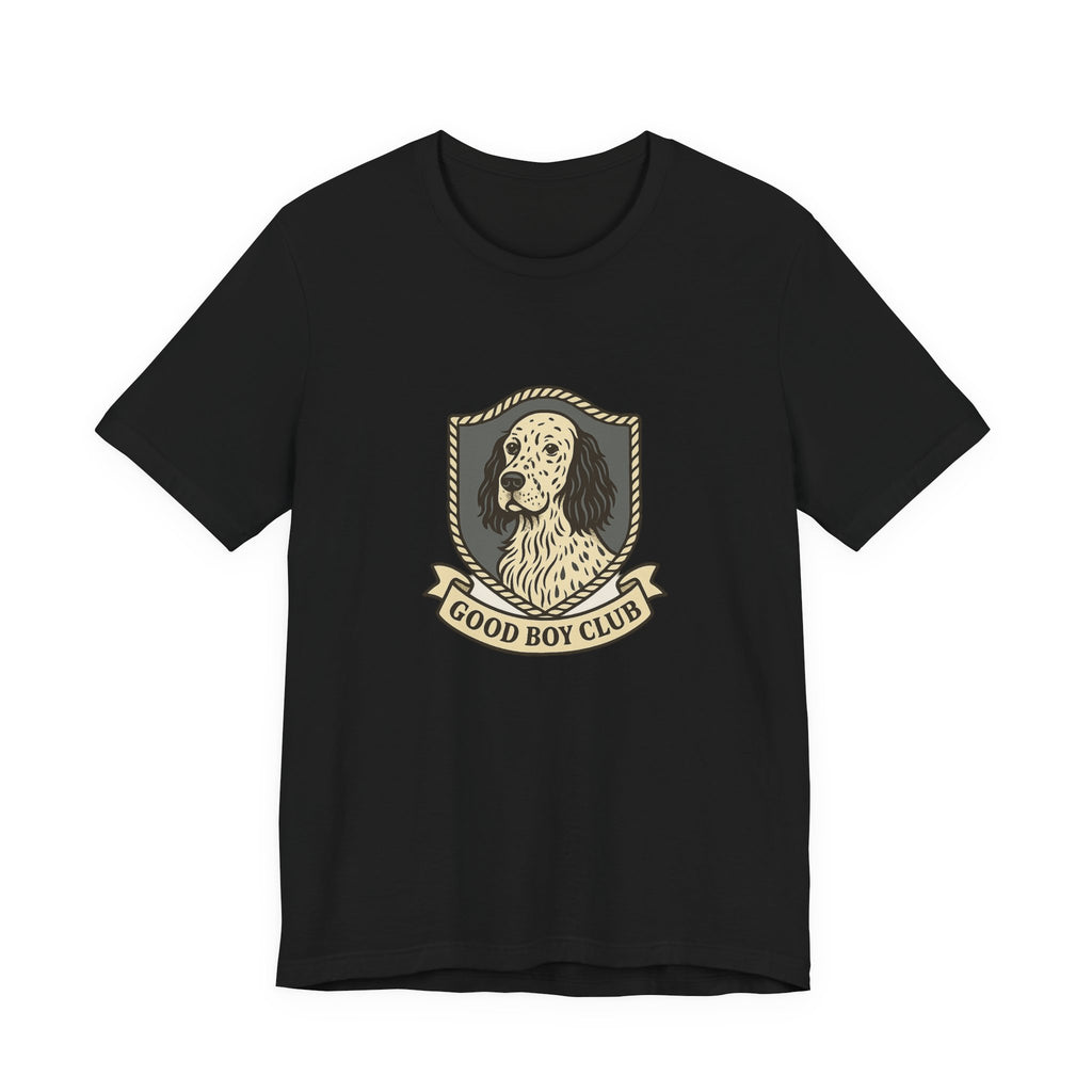English Setter Good Boy Club Tee