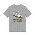 Brittany Spaniel Dignity Optional t-shirt, view 2