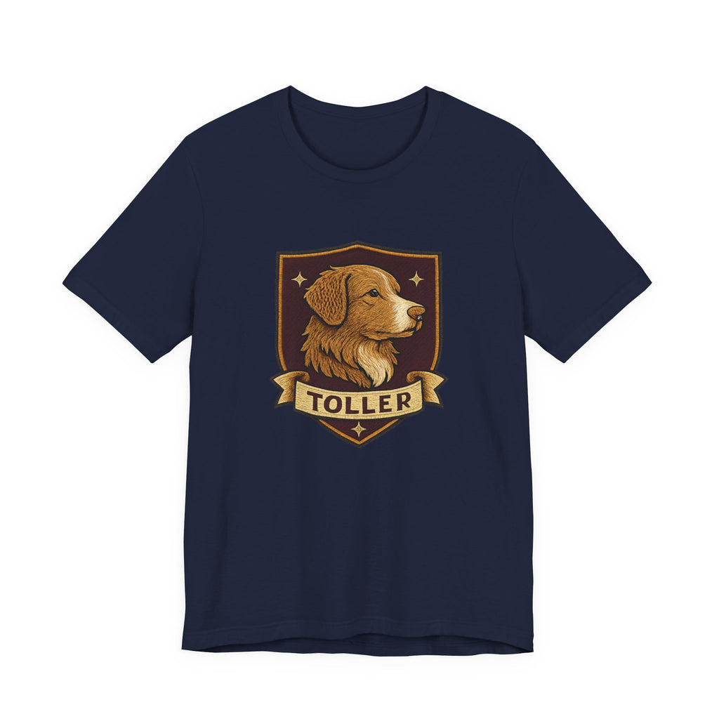 Nova Scotia Duck Tolling Retriever Toller Crest Tee
