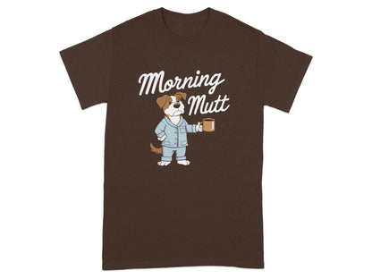 Morning Mutt Coffee Dog Graphic Tee product