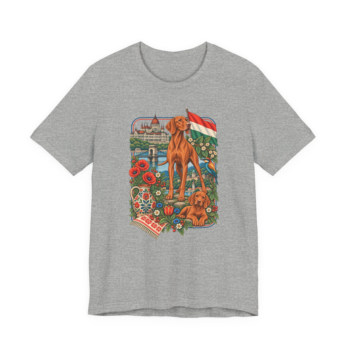 Vizsla Hungary Heritage T-Shirt