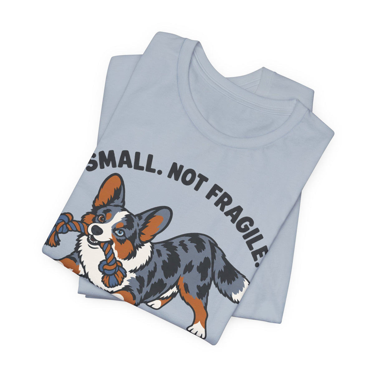 Small Not Fragile Corgi T-Shirt