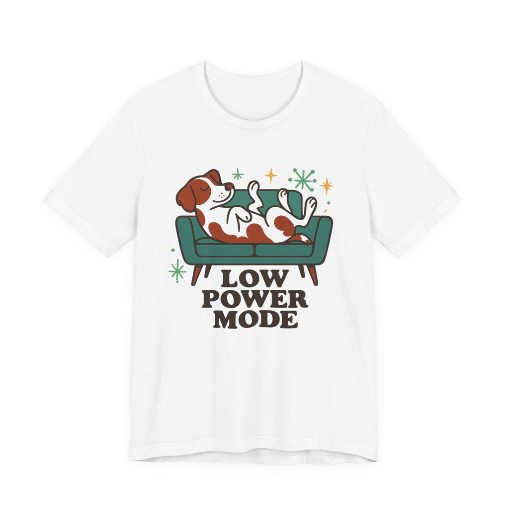 Brittany Spaniel Low Power Mode Tee
