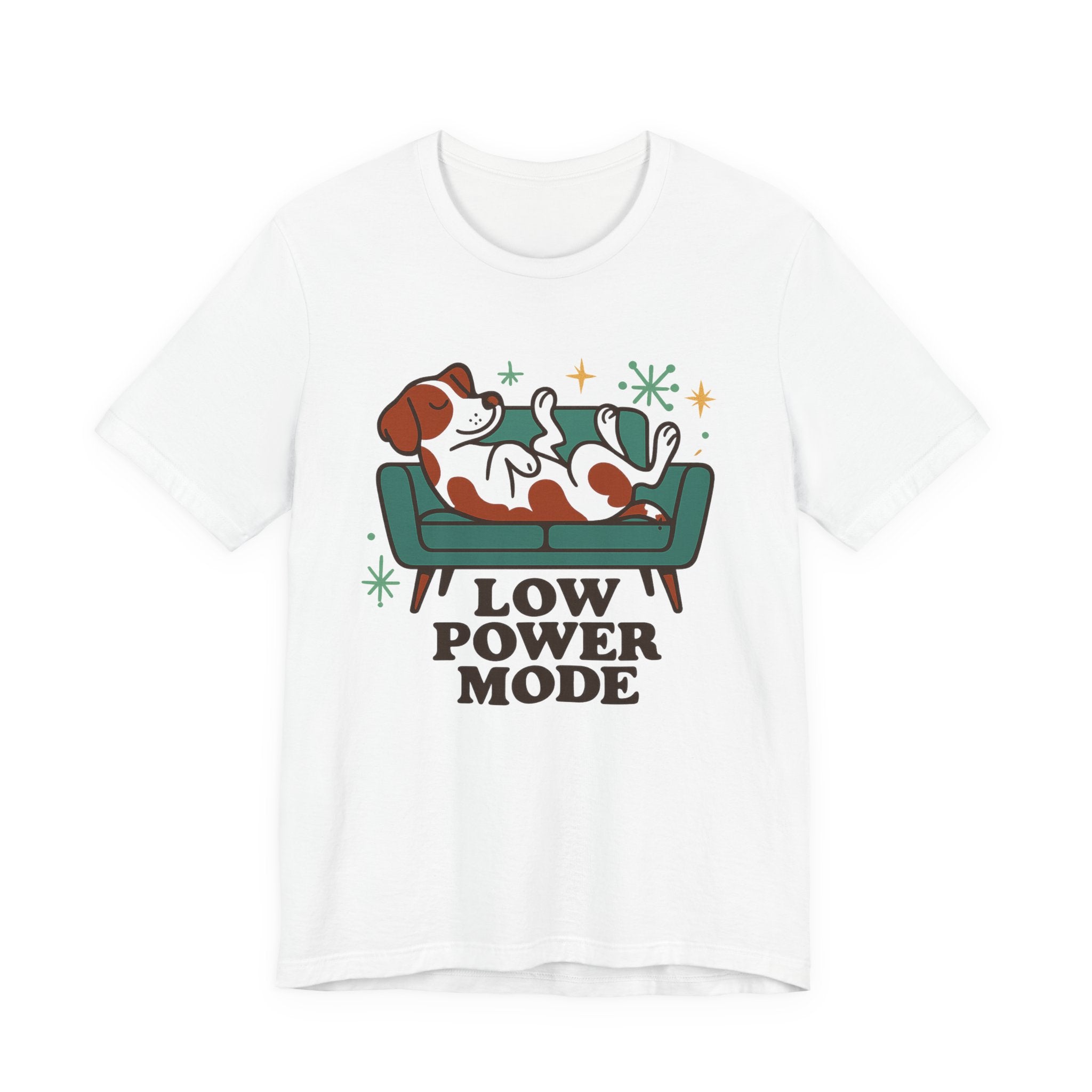 Brittany Spaniel Low Power Mode Tee