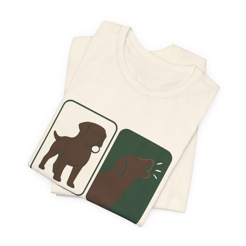 Chocolate Lab Soft Mouth Strong Opinions Tee
