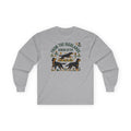 Highland Gordon Setter Long Sleeve Tee in Sport Grey