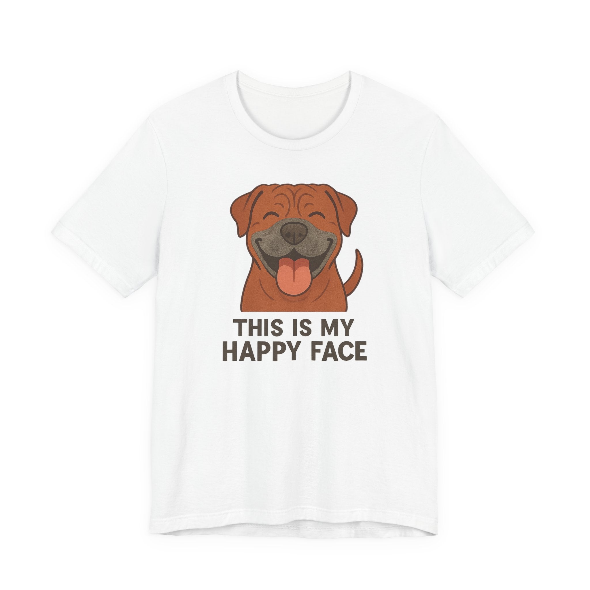 Cane Corso This Is My Happy Face t-shirt, view 3