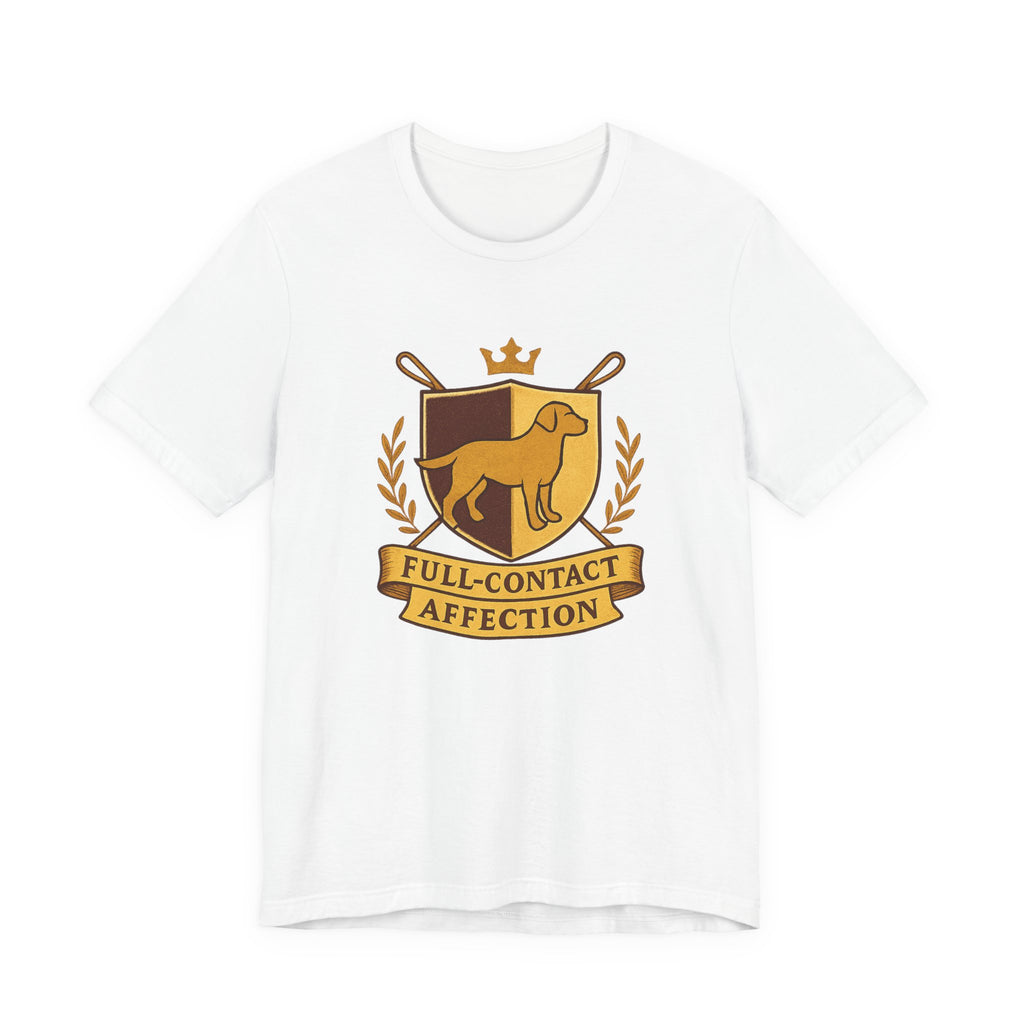 Chocolate Lab Full-Contact Affection Tee