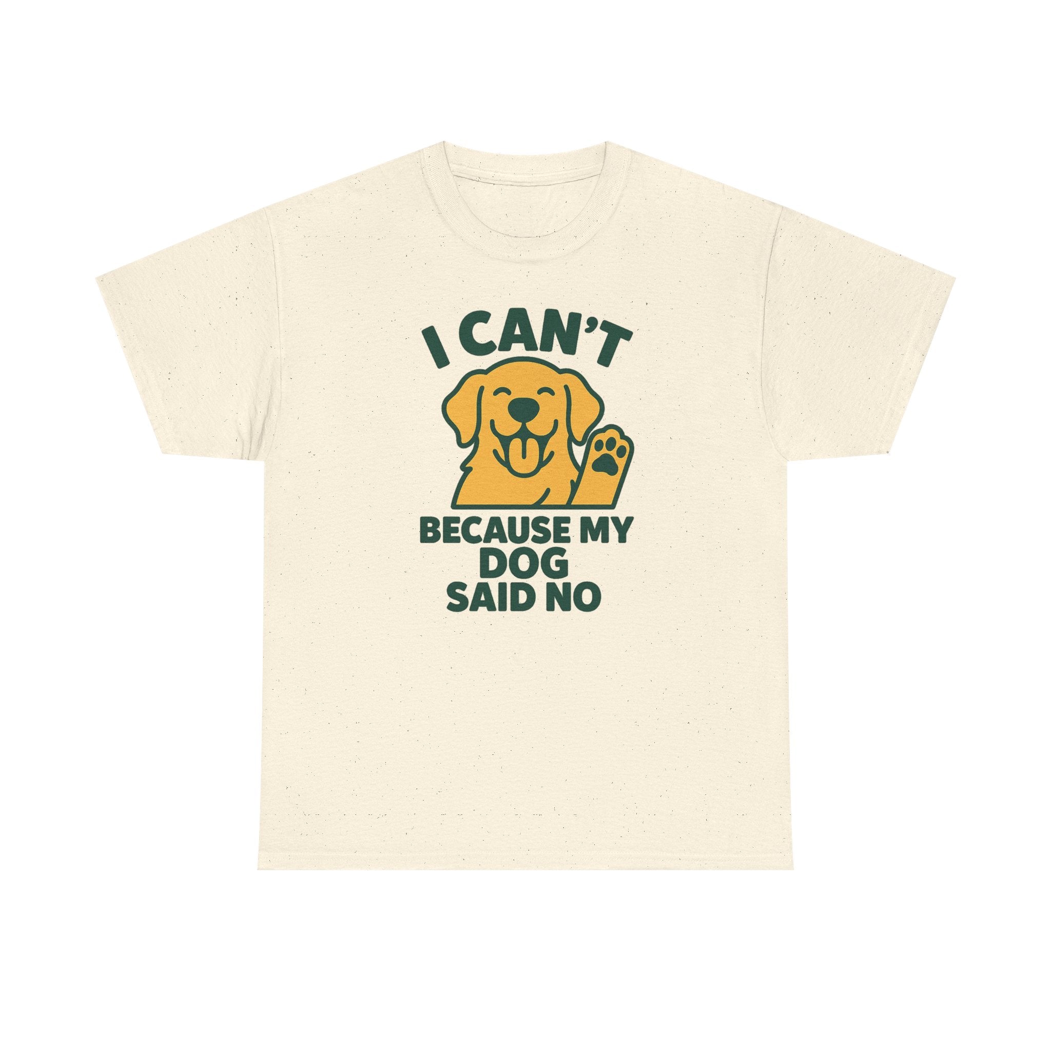 I Can't Because Golden Retriever T-Shirt