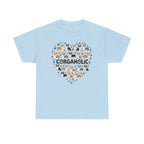 Corgi Corgaholic Heart T-Shirt