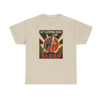 Retro Sleeping Greyhound Graphic T-Shirt