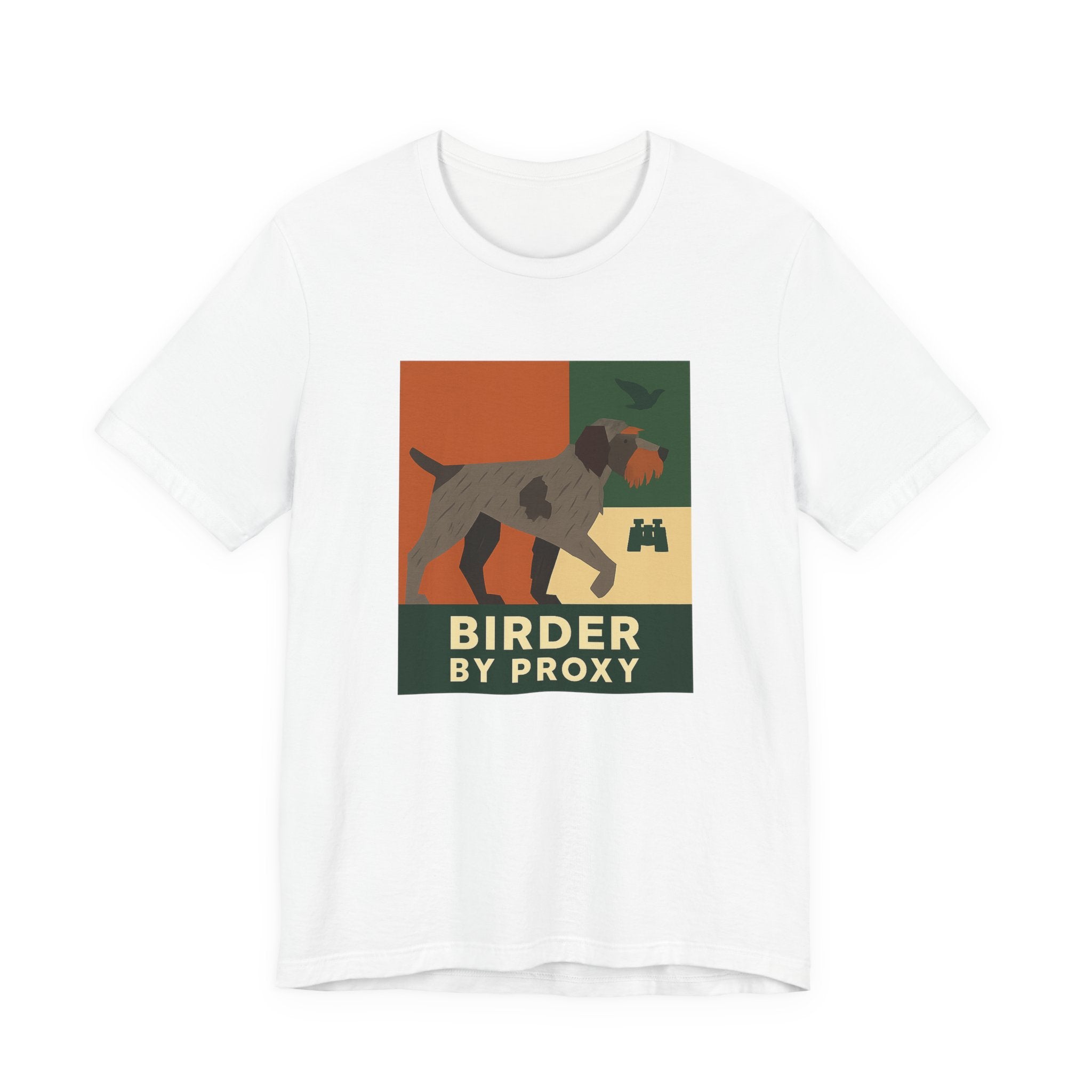 Wirehaired Pointing Griffon Birder by Proxy Tee