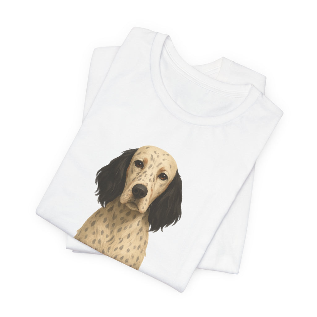 English Setter Professionally Freckled Tee