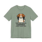 Kooikerhondje They're Called Earrings Tee