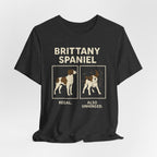 Brittany Spaniel Regal. Also Unhinged. Tee