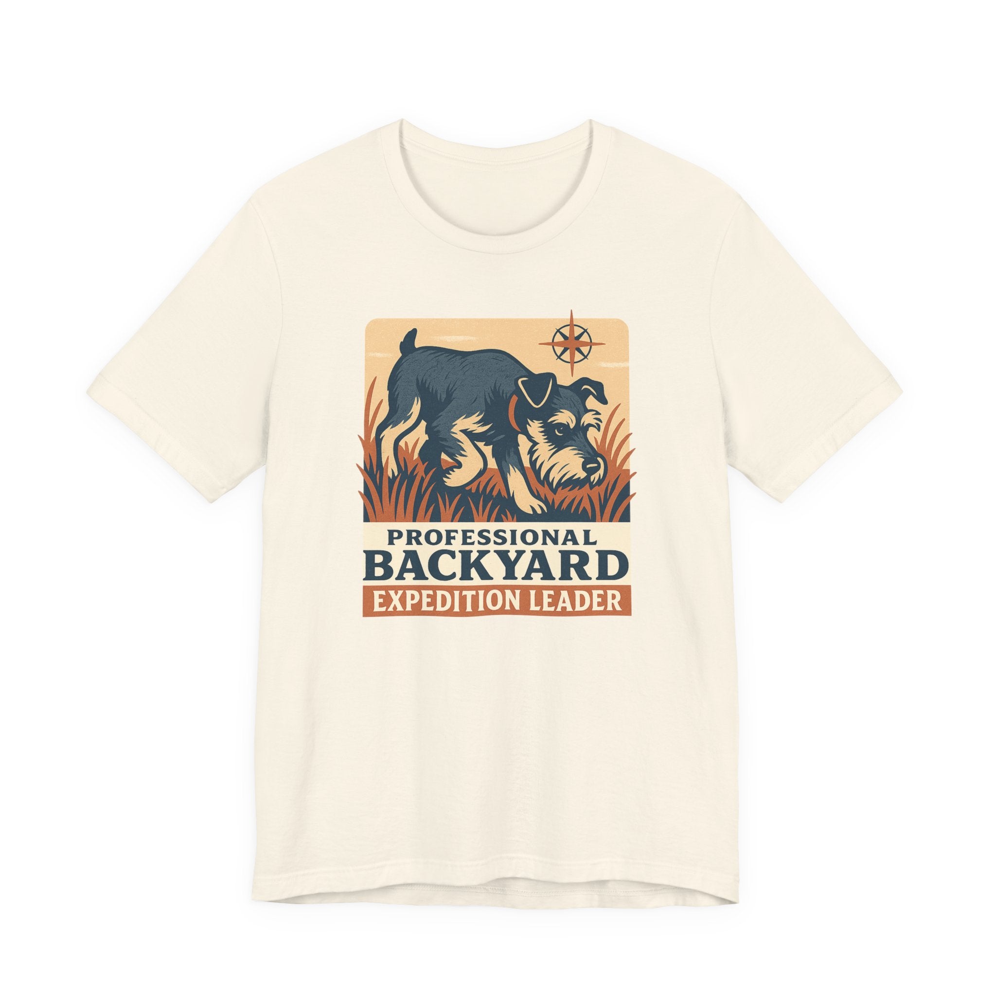 Professional Backyard Expedition Leader Schnauzer T-Shirt
