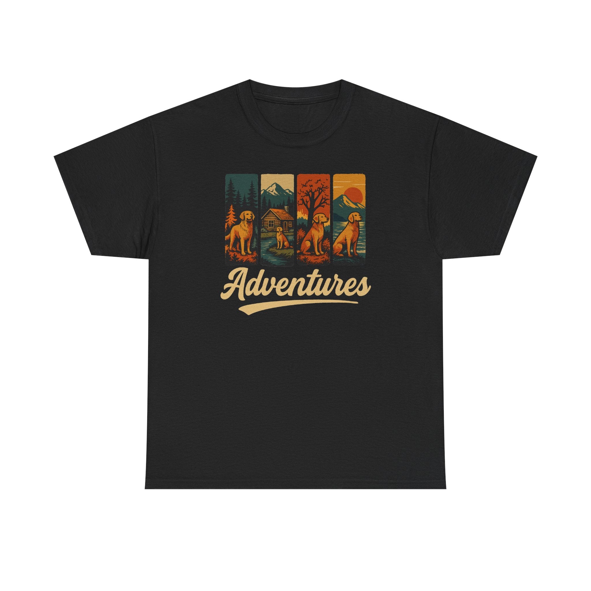 Adventures With Yellow Labrador In Nature T-Shirt