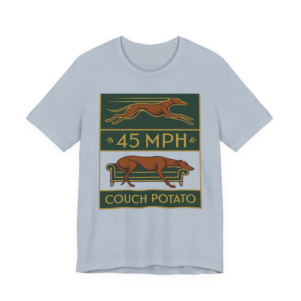 Greyhound 45 MPH Couch Potato Tee